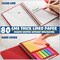15 Pack Spiral Notebook Steno Pads Lined Notebook Notepad with Pen in Holder Sticky Notes and Page Marker Colored Index Tabs Small Pocket Notebooks for Office School Supplies, 4.7 X 5.9 Inch